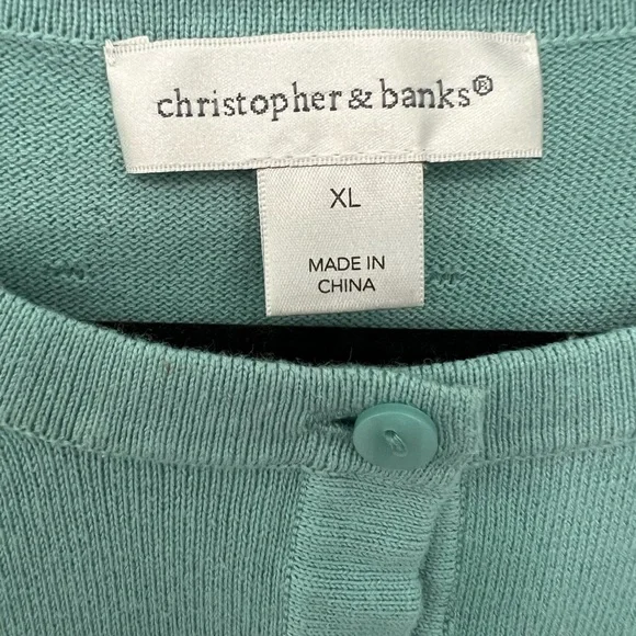 Christopher& Banks Button-Up Cardigan - Picture 3 of 5